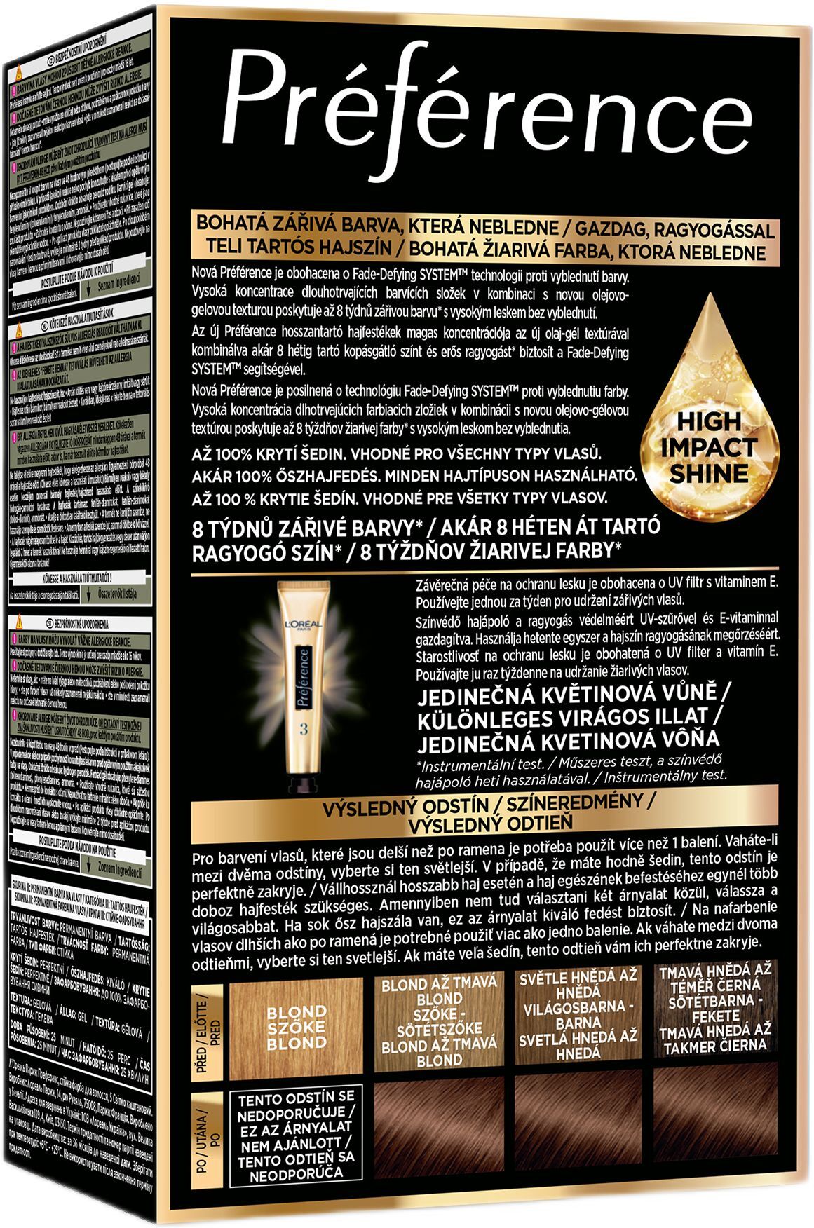 Стойкая краска для волос L'Oreal Paris Preference 5.0 светло-каштановый 174 мл фото2