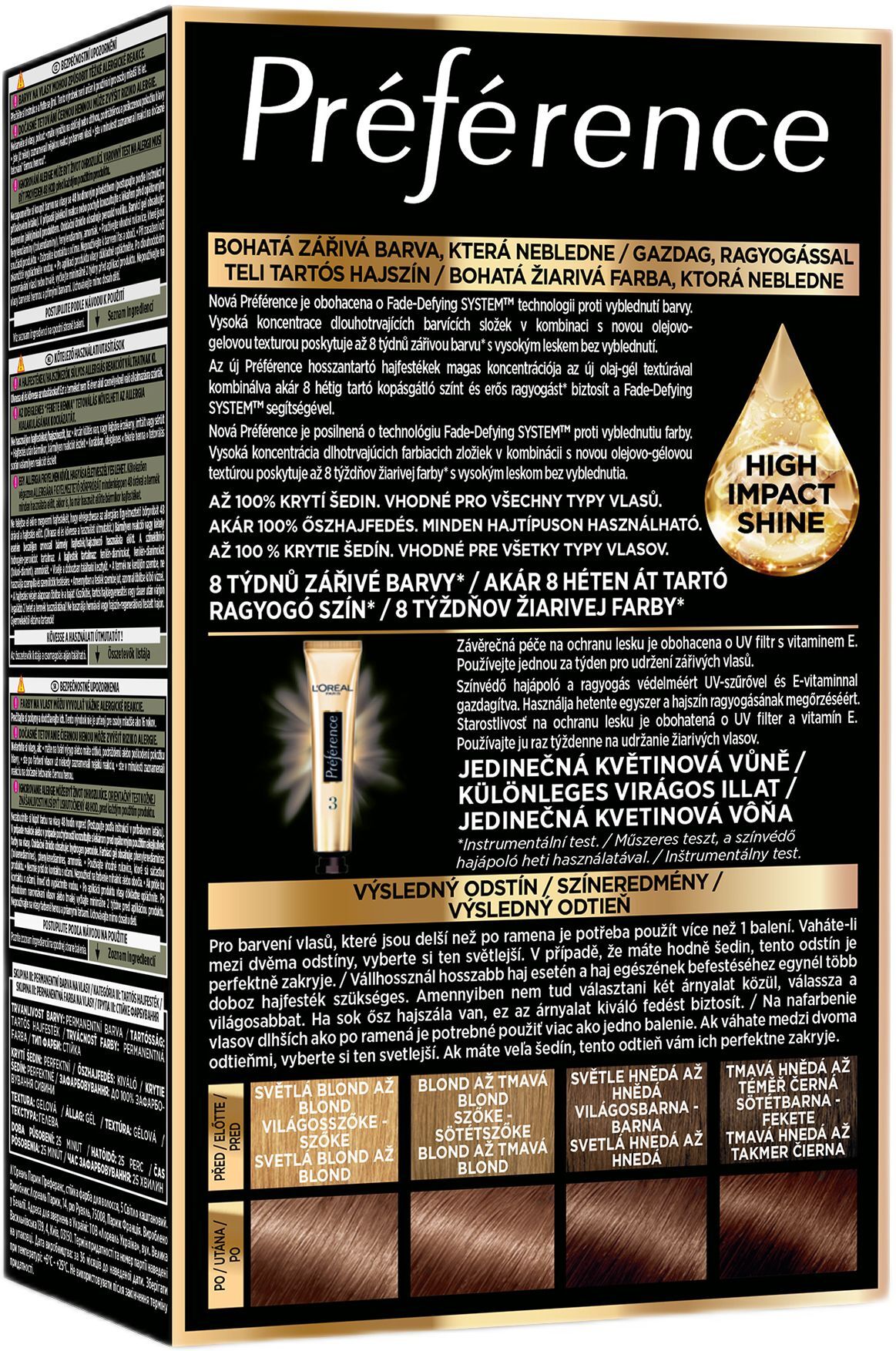 Стойкая краска для волос L'Oreal Paris Preference 6.0 темно-русый 174 мл фото2