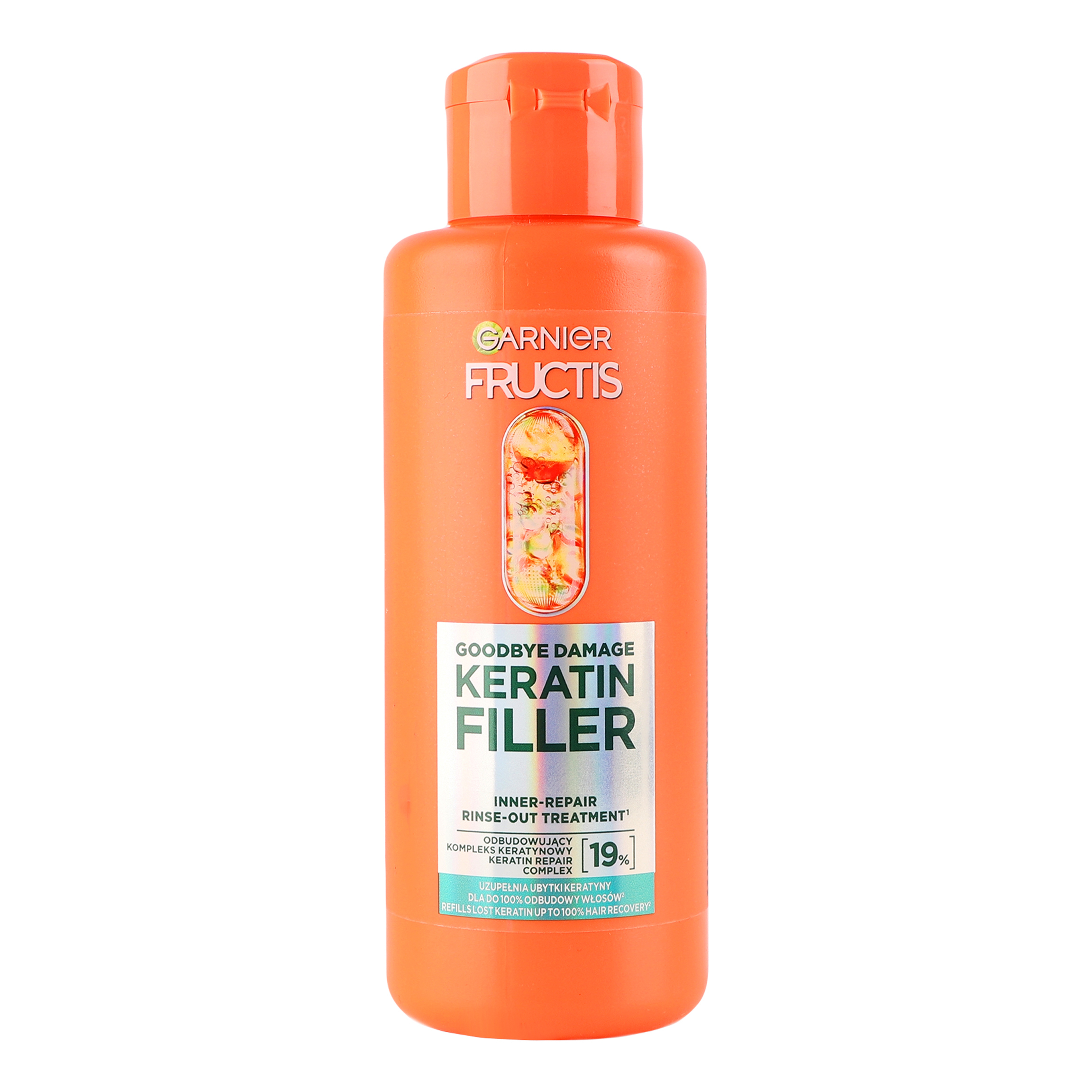 Змивний засіб для глибокого відновлення Garnier Fructis Keratin Filler 200 мл фото2