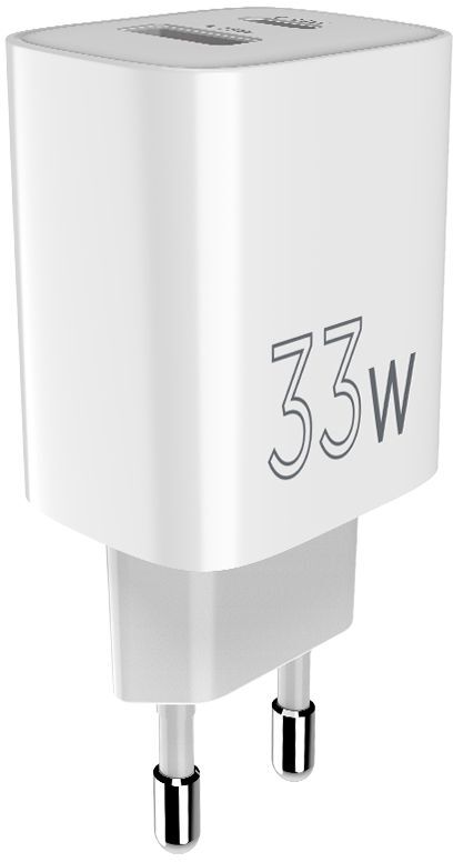 Мережевий зарядний пристрій Sigma X-power 33W PS33-01 (GaN PD/QC Charger, 1USB-C+1USB-A) фото