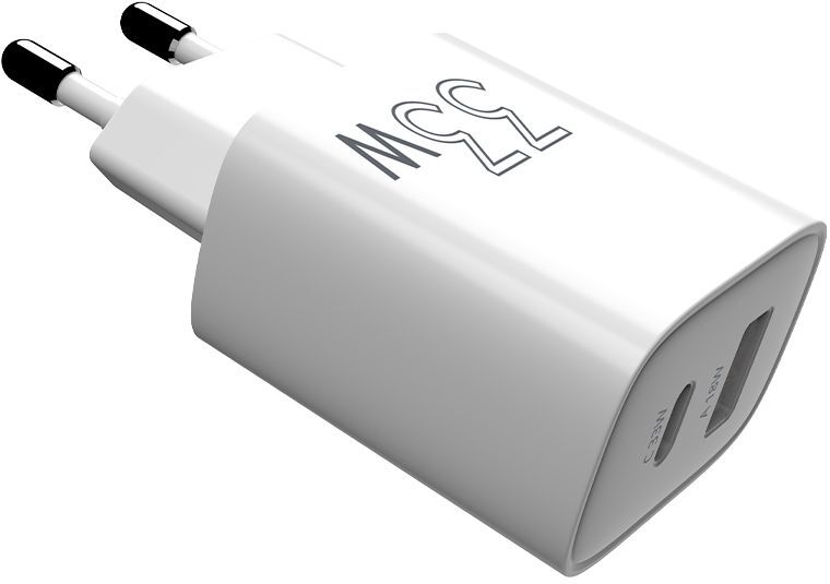 Мережевий зарядний пристрій Sigma X-power 33W PS33-01 (GaN PD/QC Charger, 1USB-C+1USB-A) фото