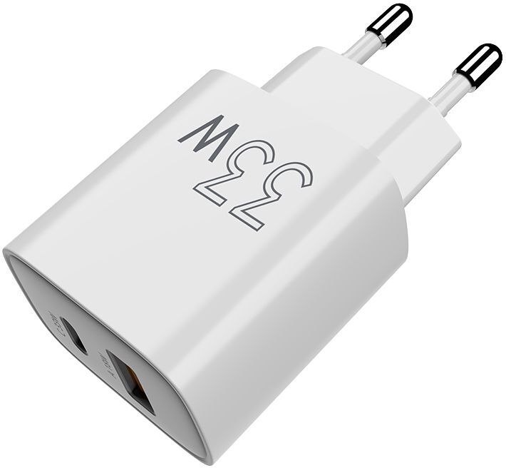 Мережевий зарядний пристрій Sigma X-power 33W PS33-01 (GaN PD/QC Charger, 1USB-C+1USB-A) фото