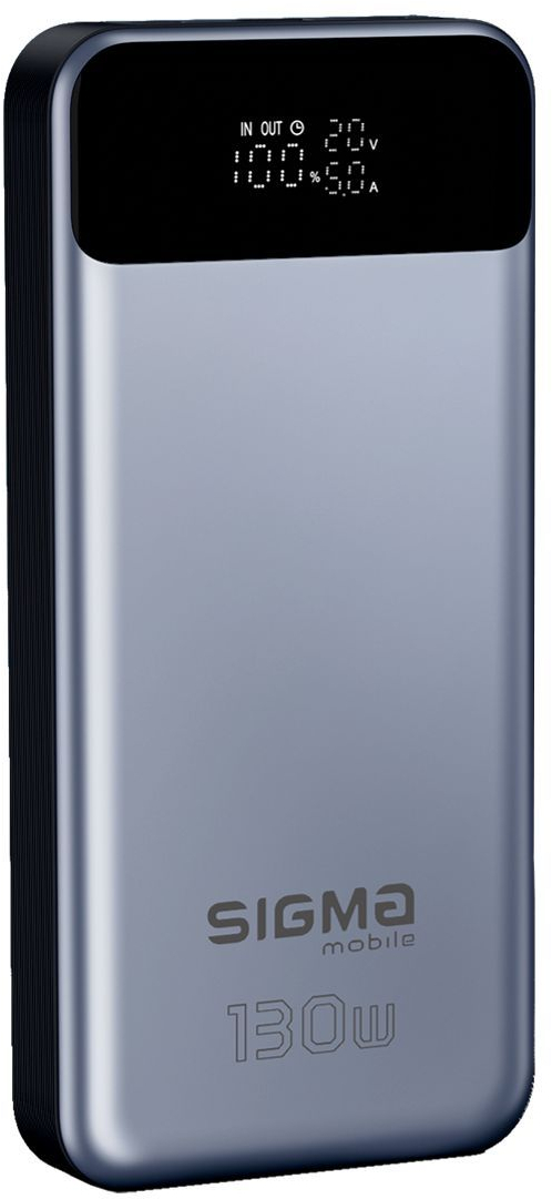Павербанк Sigma mobile X-power 30000 mAh PD130W Silver фото4