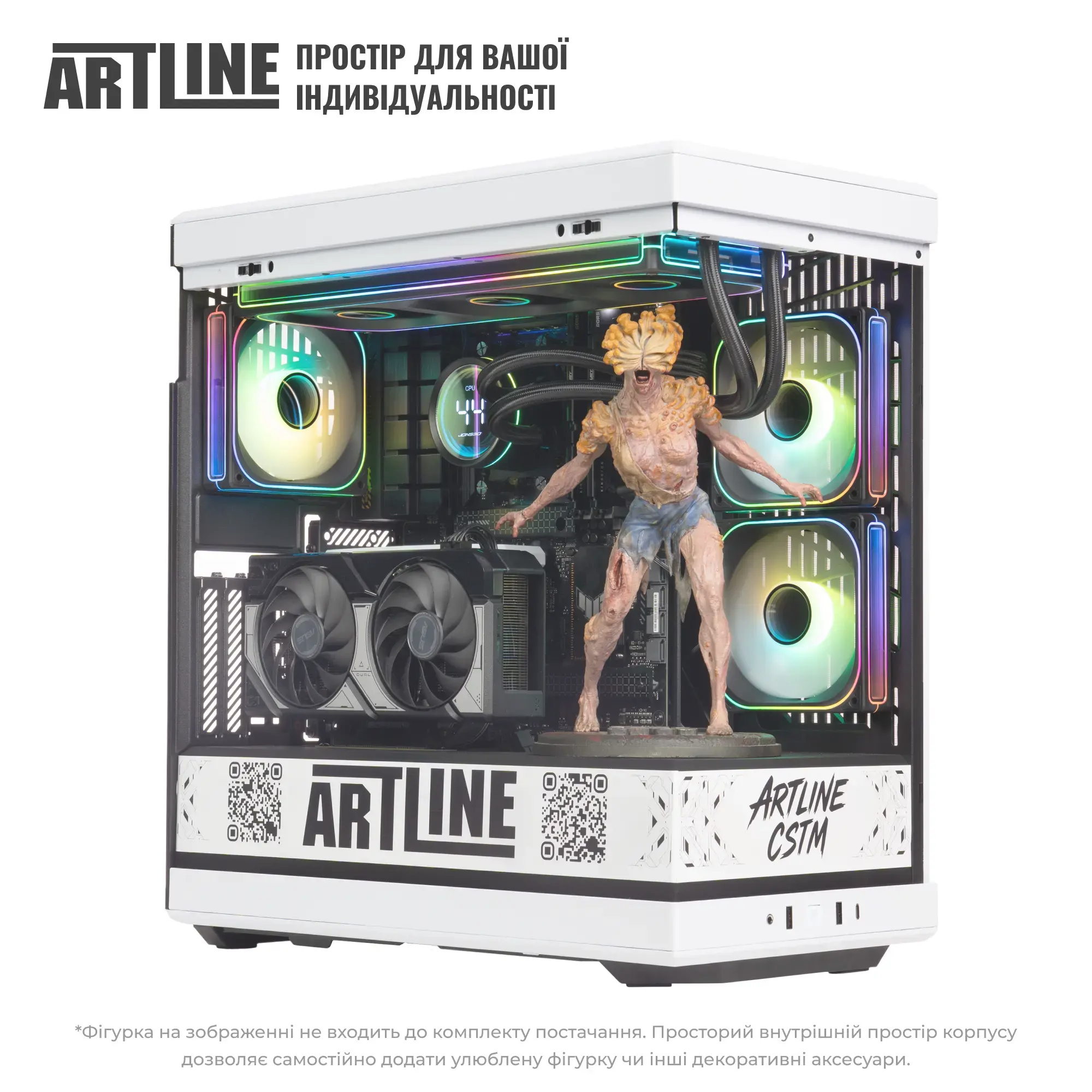 Комп`ютер ARTLINE Gaming Y40Black-White (Y40Black-WhiteV27) фото11
