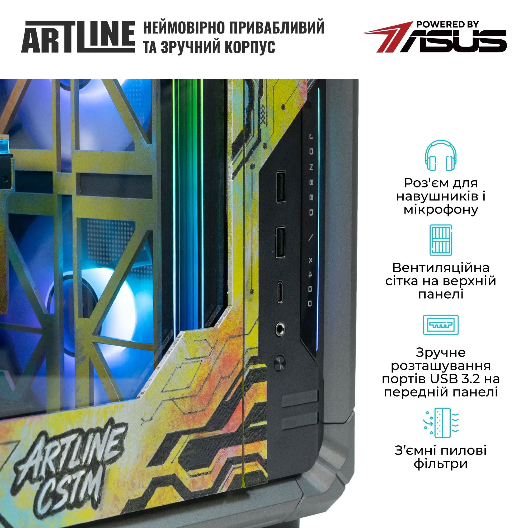 Cистемний блок ARTLINE SAMURAI3.0 Windows 11 Pro (SAMURAI3.0v219Win) фото6