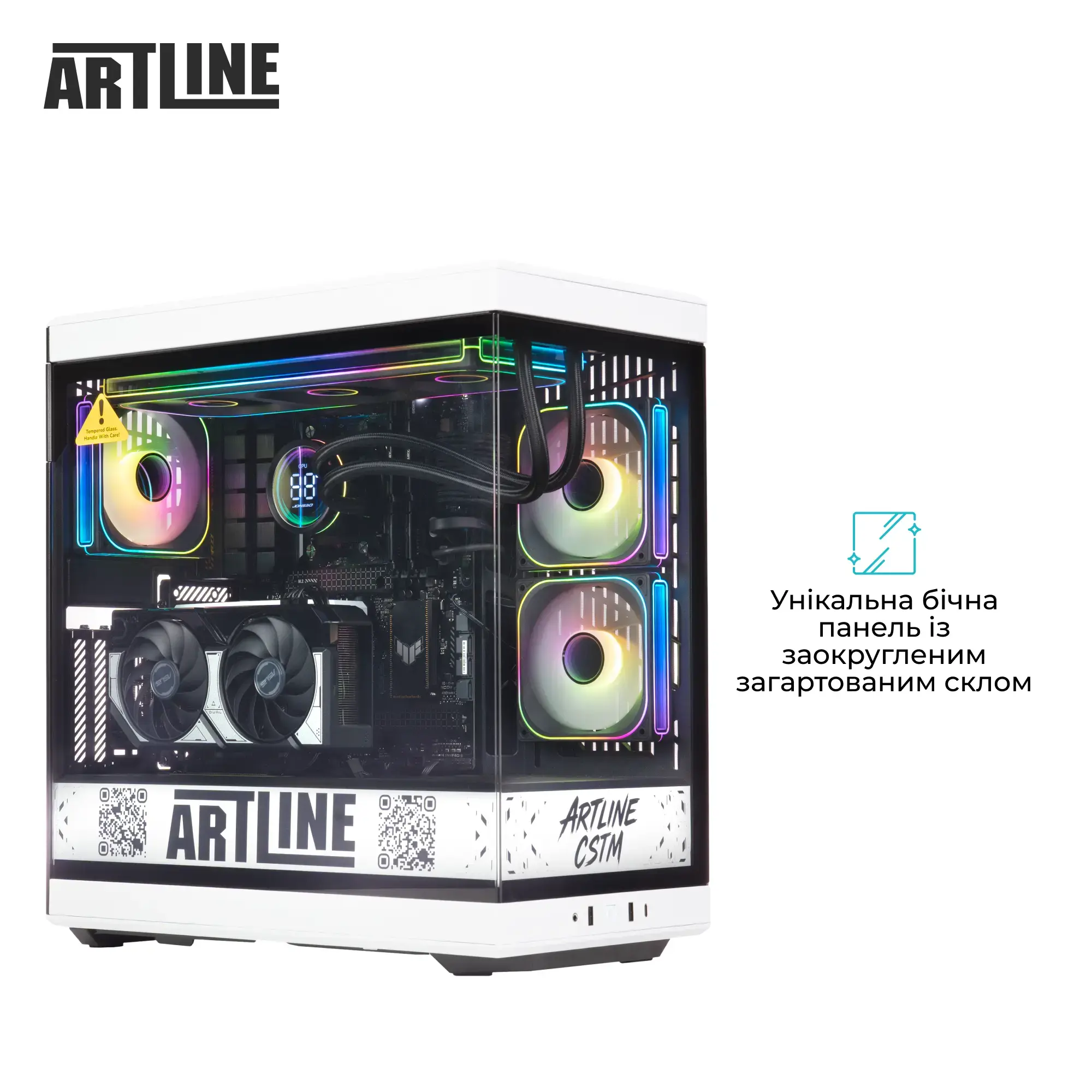 Комп`ютер ARTLINE Gaming Y40Black-White (Y40Black-WhiteV20) фото5