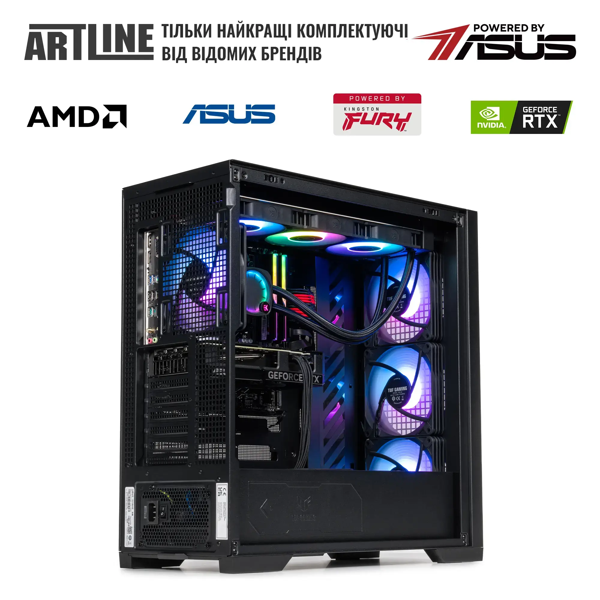 Cистемный блок ARTLINE Overlord GT302 Windows 11 Pro (GT302v19Win) фото7