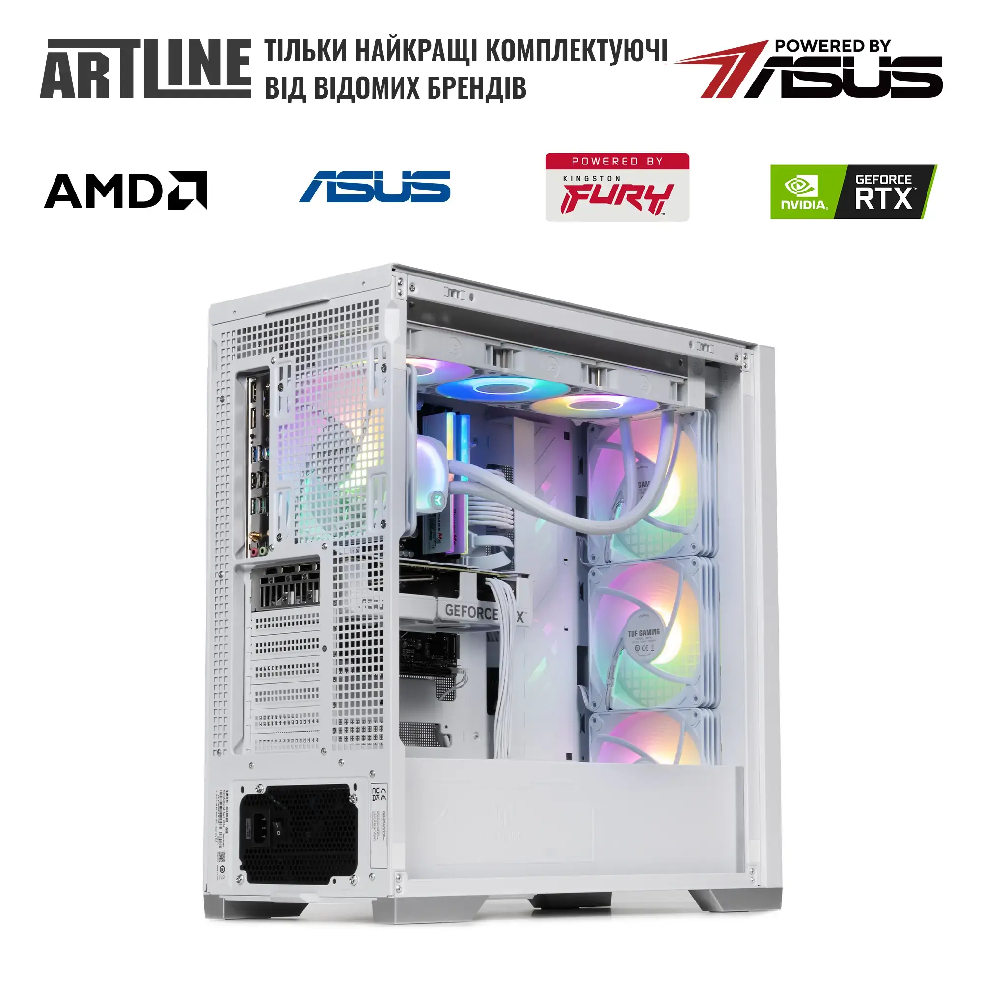 Cистемный блок ARTLINE Overlord GT302 Windows 11 Pro (GT302v40Winw) фото
