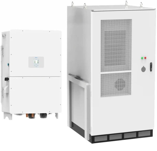 Инвертор солнечный Deye SUN-100K-SG02HP3-EU-GM10 100kW 209kWh 1BAT LiFePO4 (SV-3DE100K1-HGS209K2-1) фото