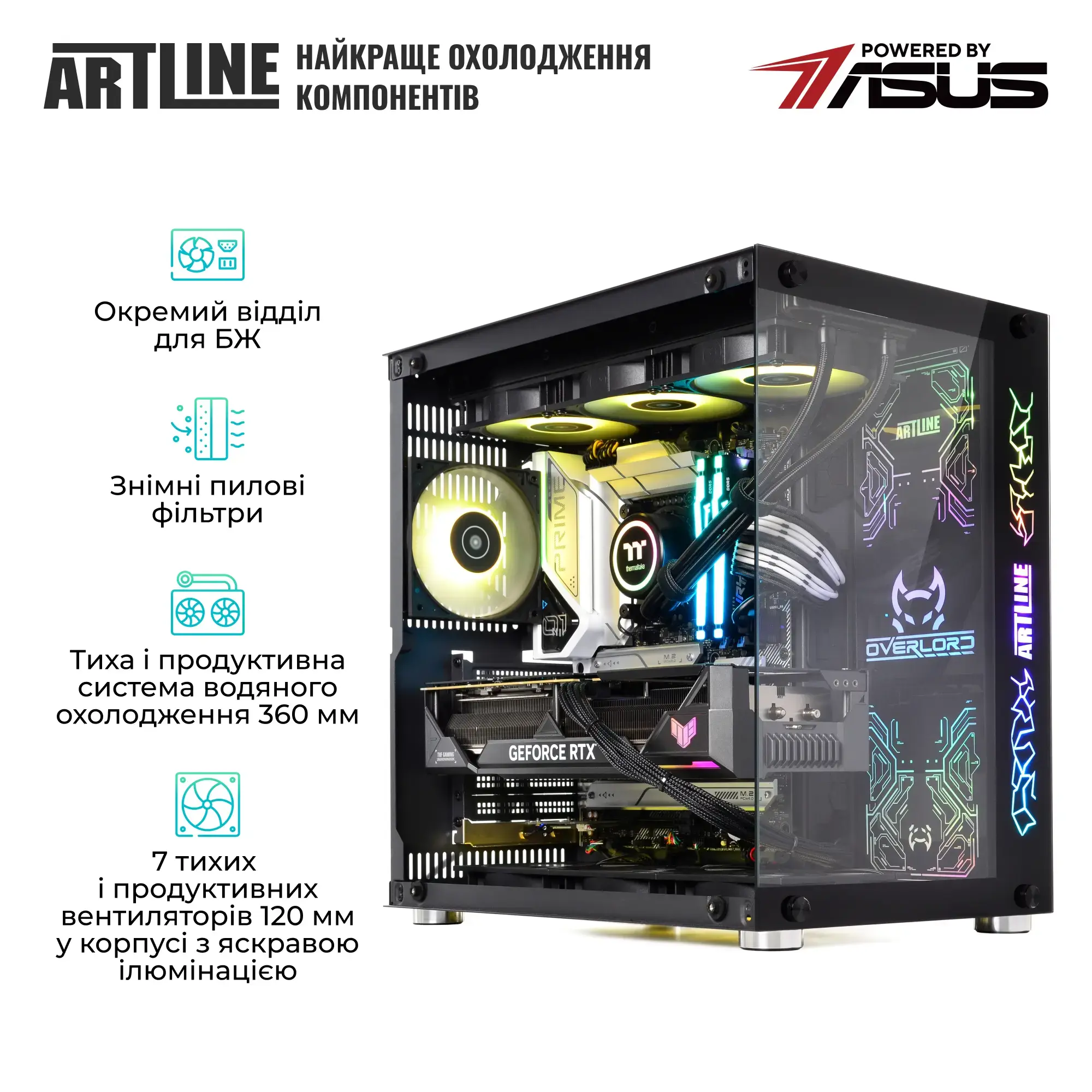 Cистемний блок ARTLINE Overlord X93 Windows 11 Pro (X93v95Win) фото4