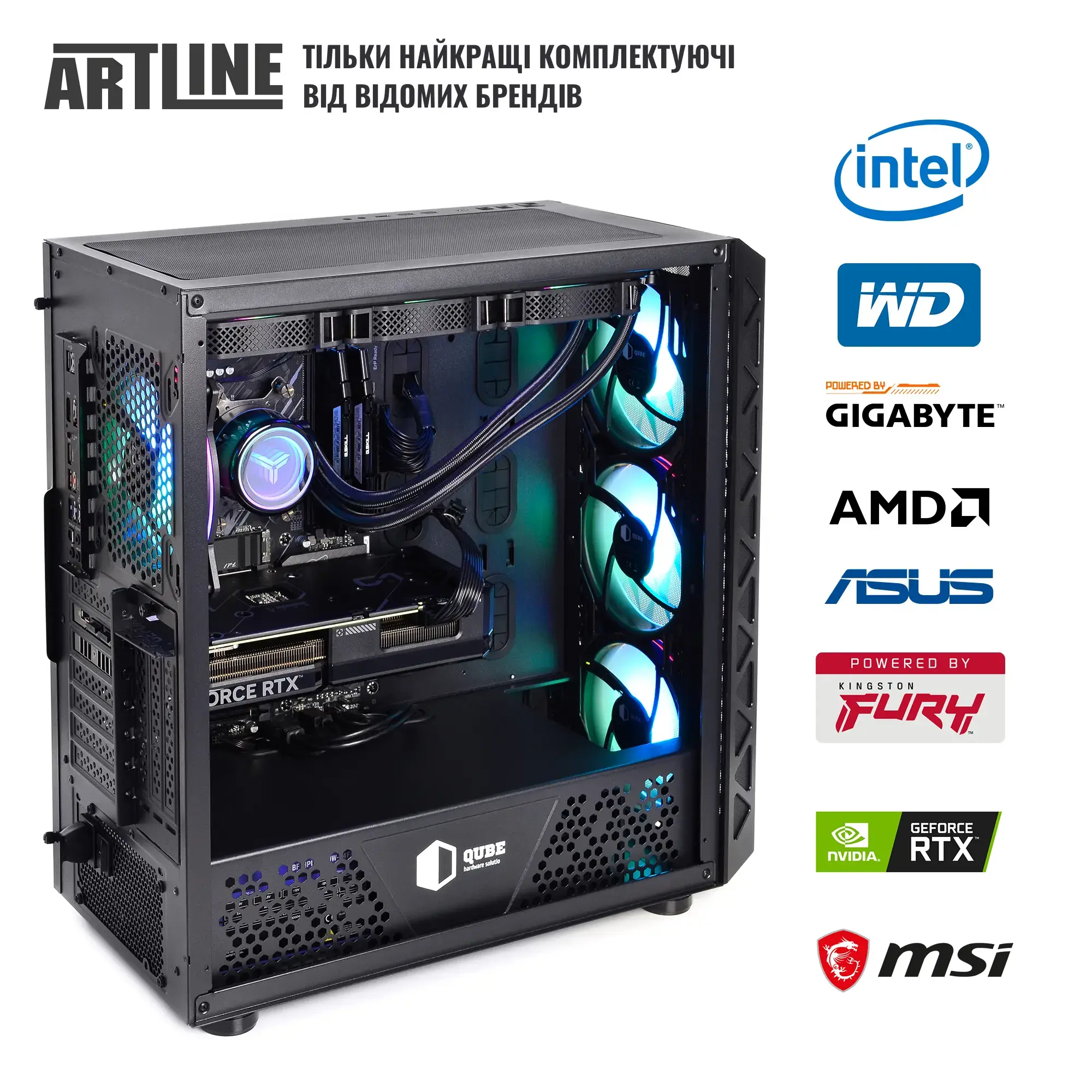 Cистемний блок ARTLINE Gaming X98 Windows 11 Home (X98v76Win) фото7