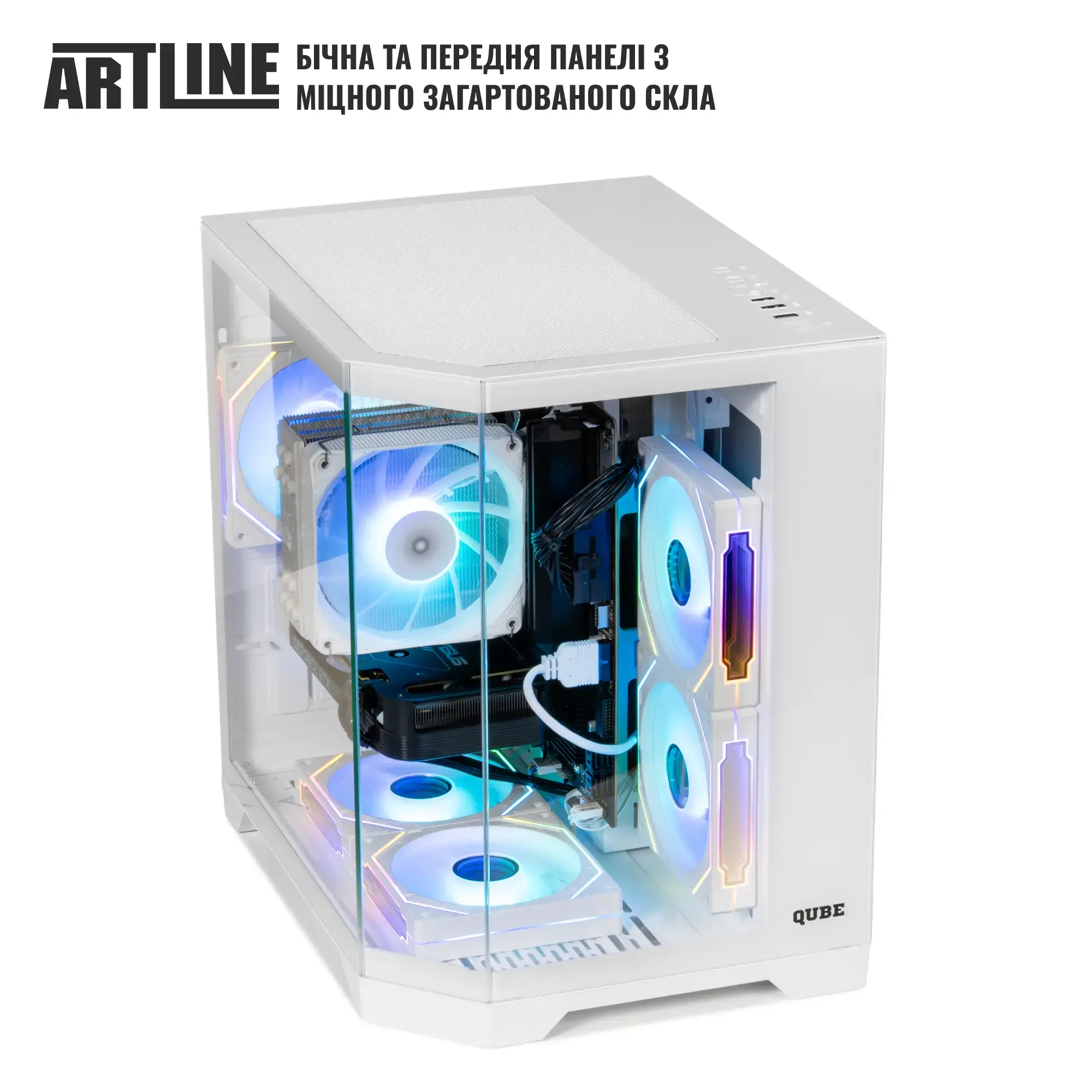 Cистемний блок ARTLINE Gaming X83WHITE (X83WHITEv49) фото7