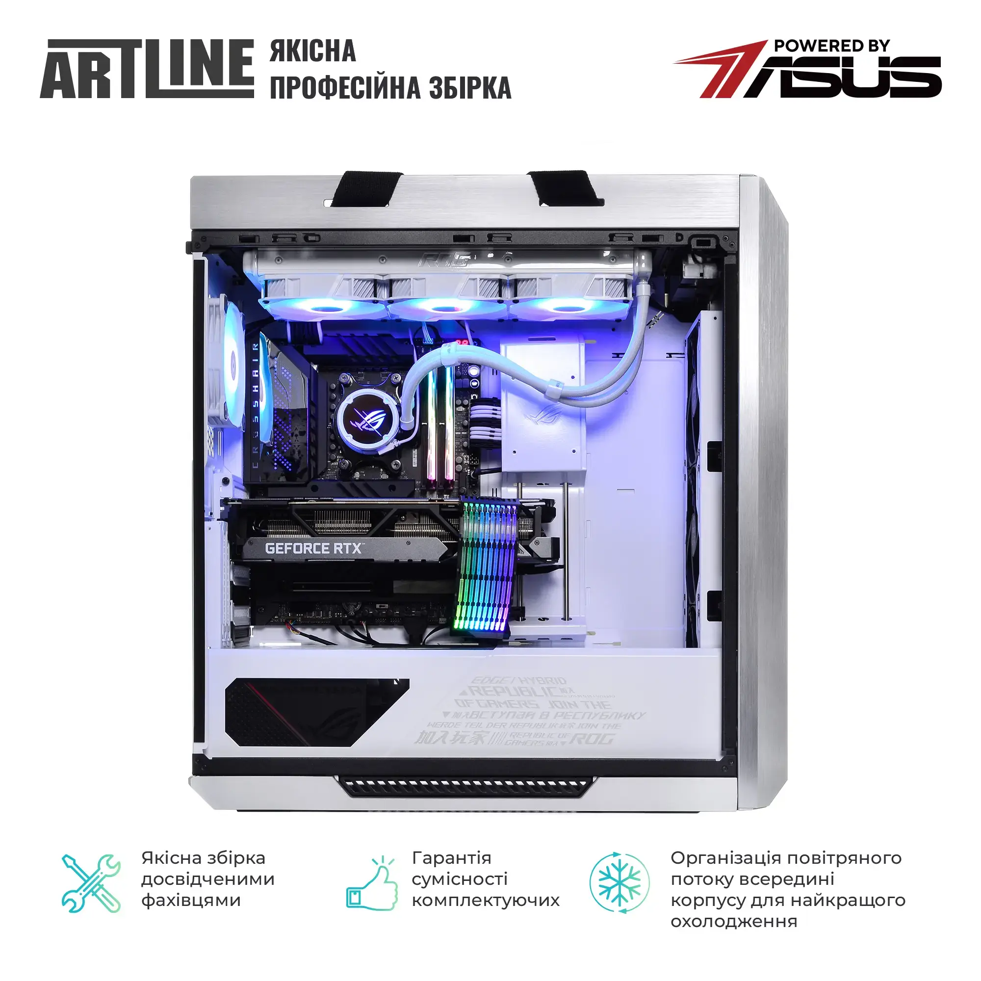Cистемний блок ARTLINE Overlord STRIX Windows 11 Pro (STRIXv168Win) фото7