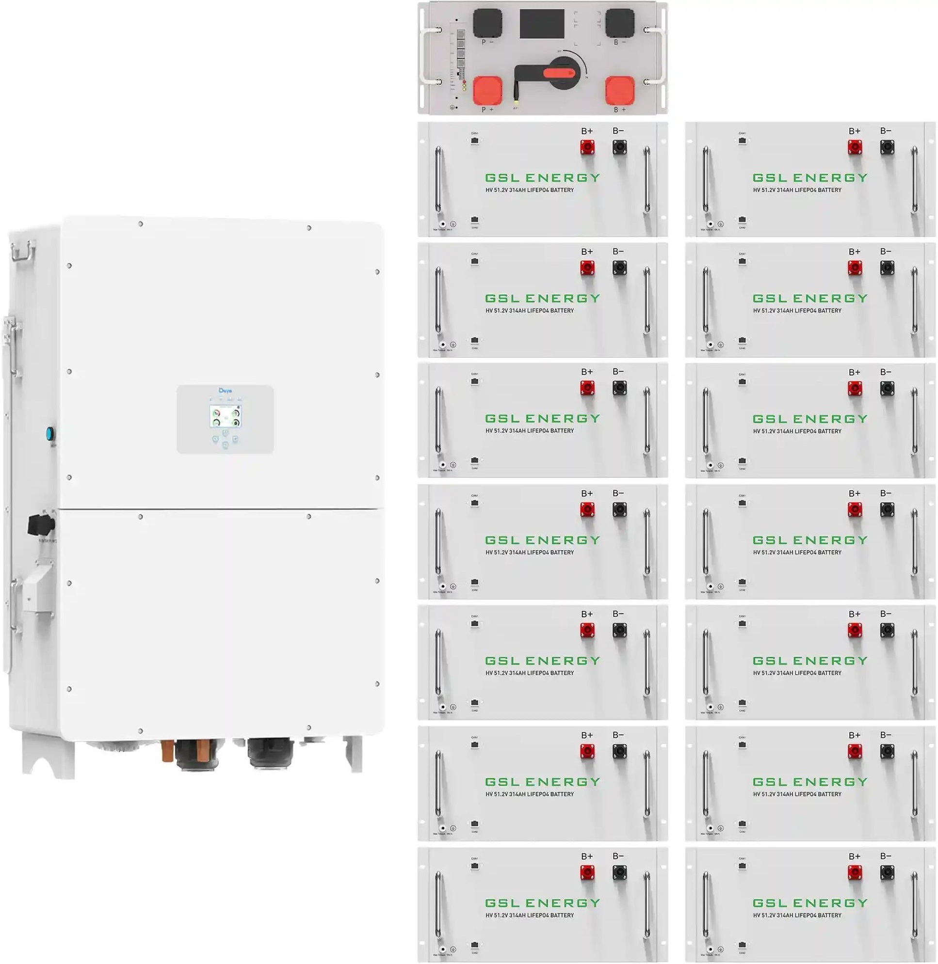 Система зберігання енергії DEYE SUN-125K-SG02HP3-EU-GM10 125kW 241.2kWh (SV-3DE125K1-HGS240K1-1) фото2