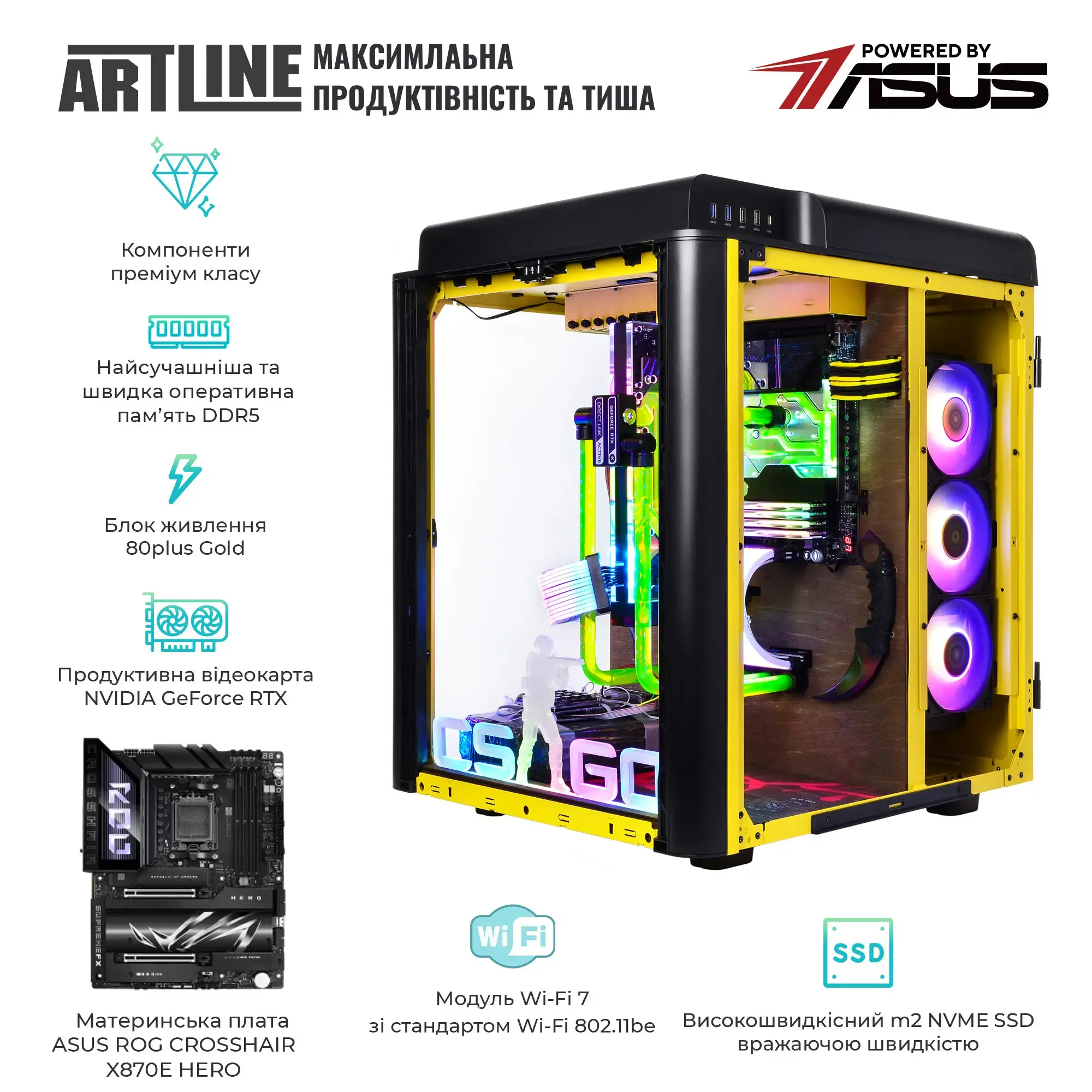 Cистемний блок ARTLINE Overlord BOMB Windows 11 Pro (BOMBv06Win) фото4