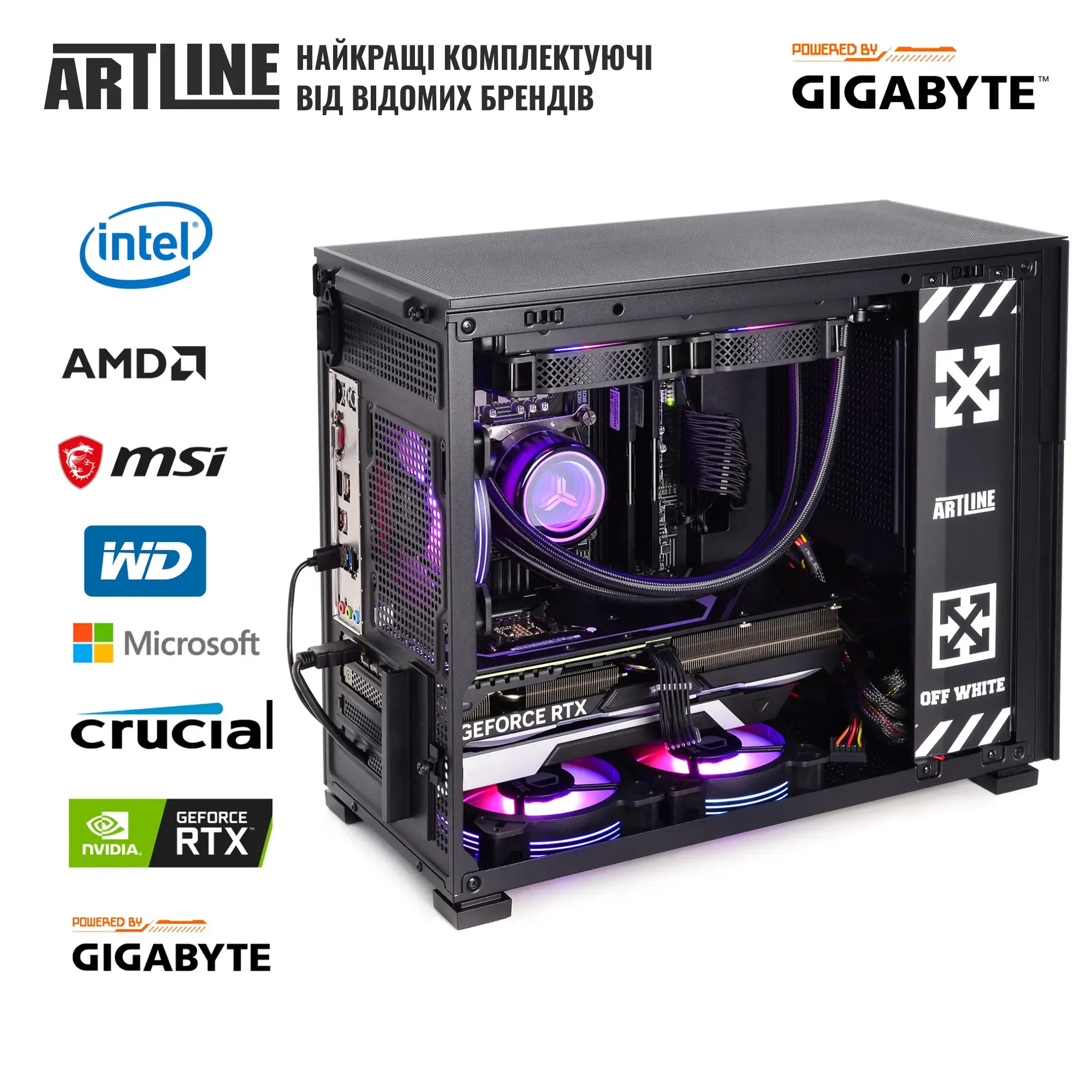 Cистемний блок ARTLINE Gaming D31 Windows 11 Home (D31v92Win) фото