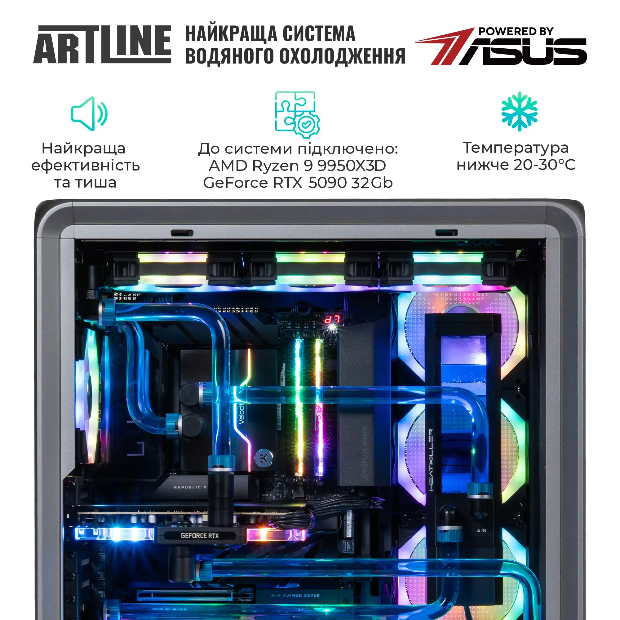 Cистемный блок ARTLINE Overlord P99 Windows 11 Pro (P99v83Win) фото7