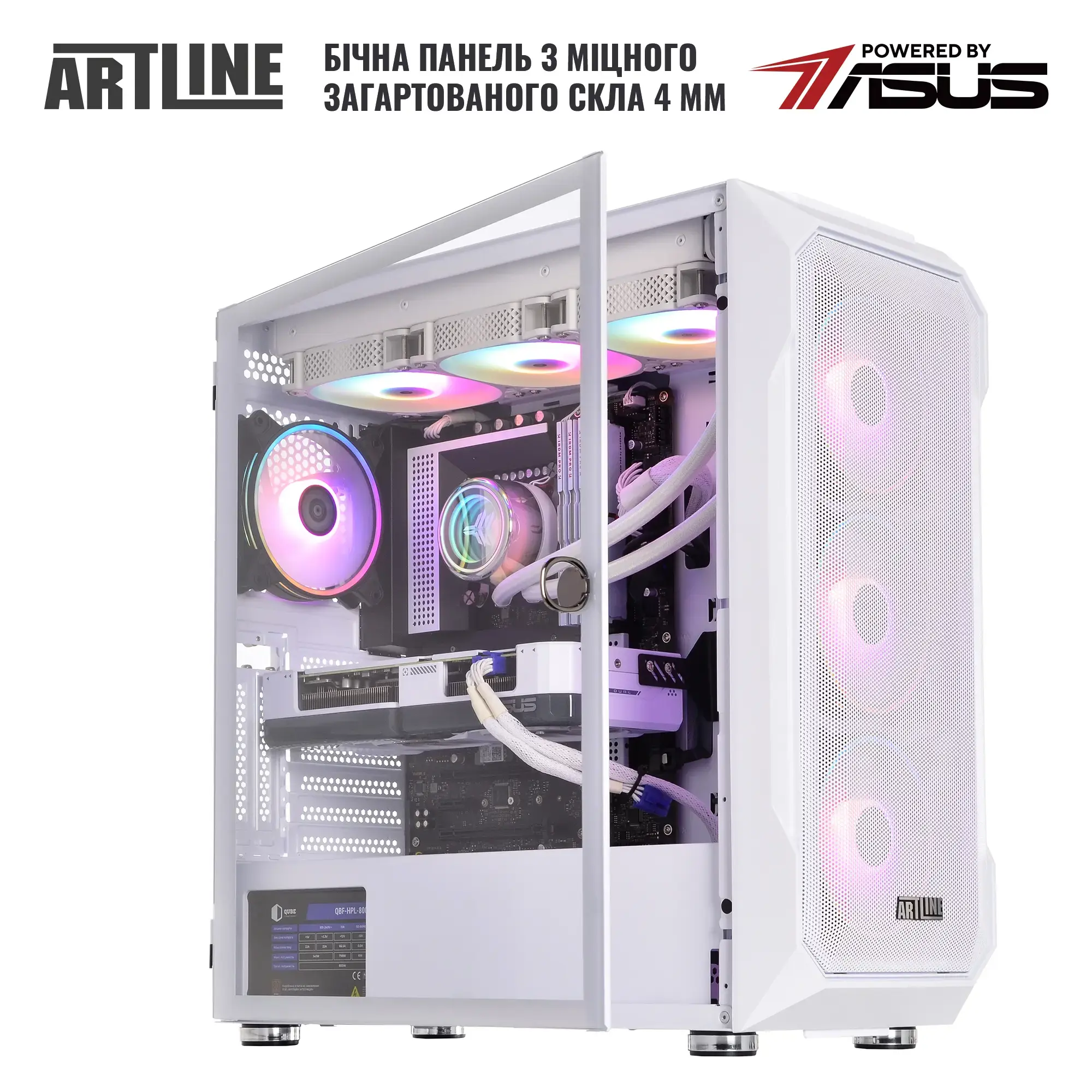 Cистемний блок ARTLINE Gaming X94WHITE (X94WHITEv97) фото9