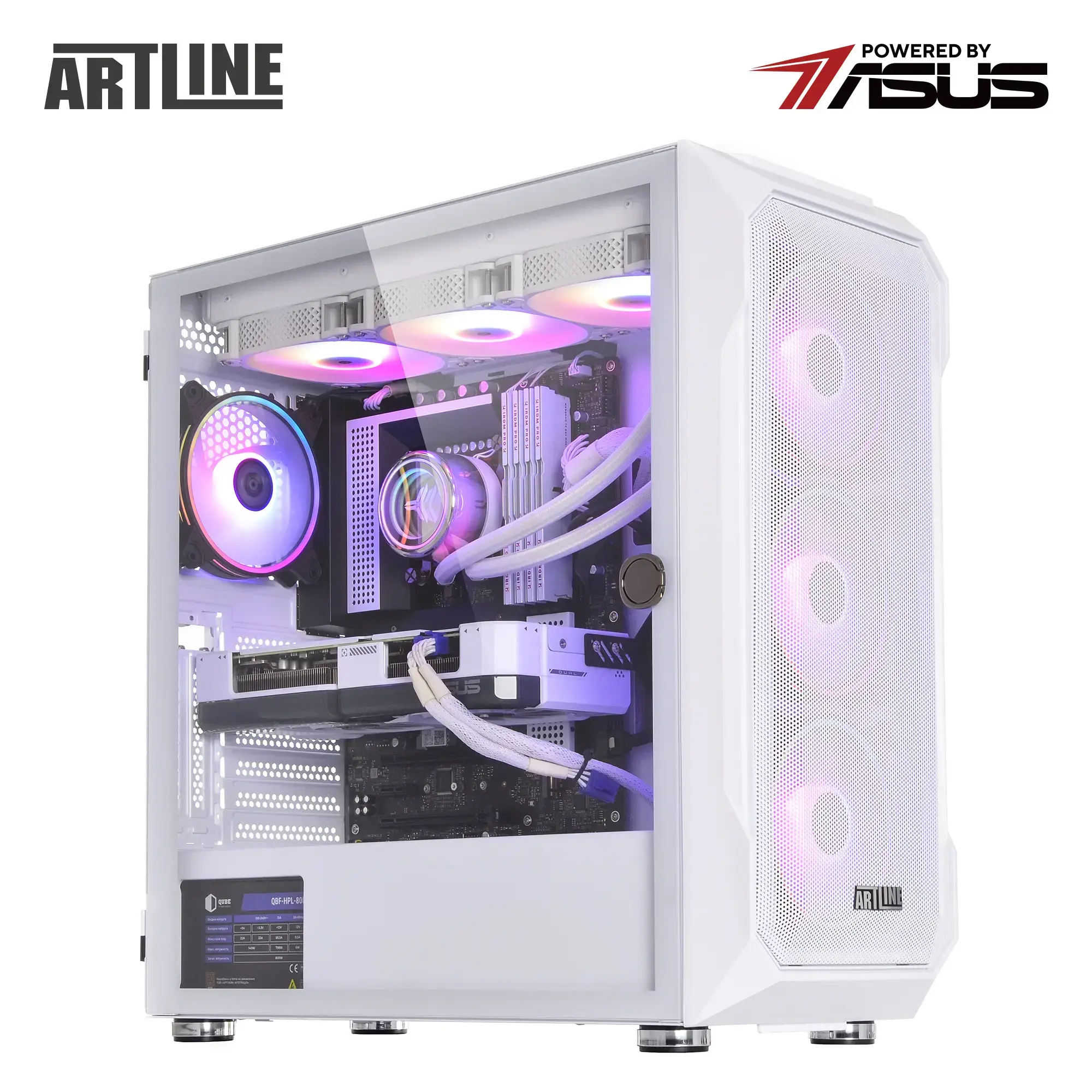 Cистемний блок ARTLINE Gaming X94WHITE Windows 11 Home (X94WHITEv97Win) фото15