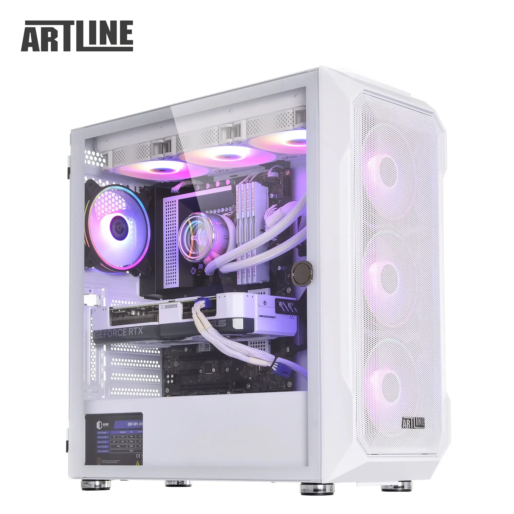 Cистемний блок ARTLINE Gaming X87WHITE (X87WHITEv44) фото12