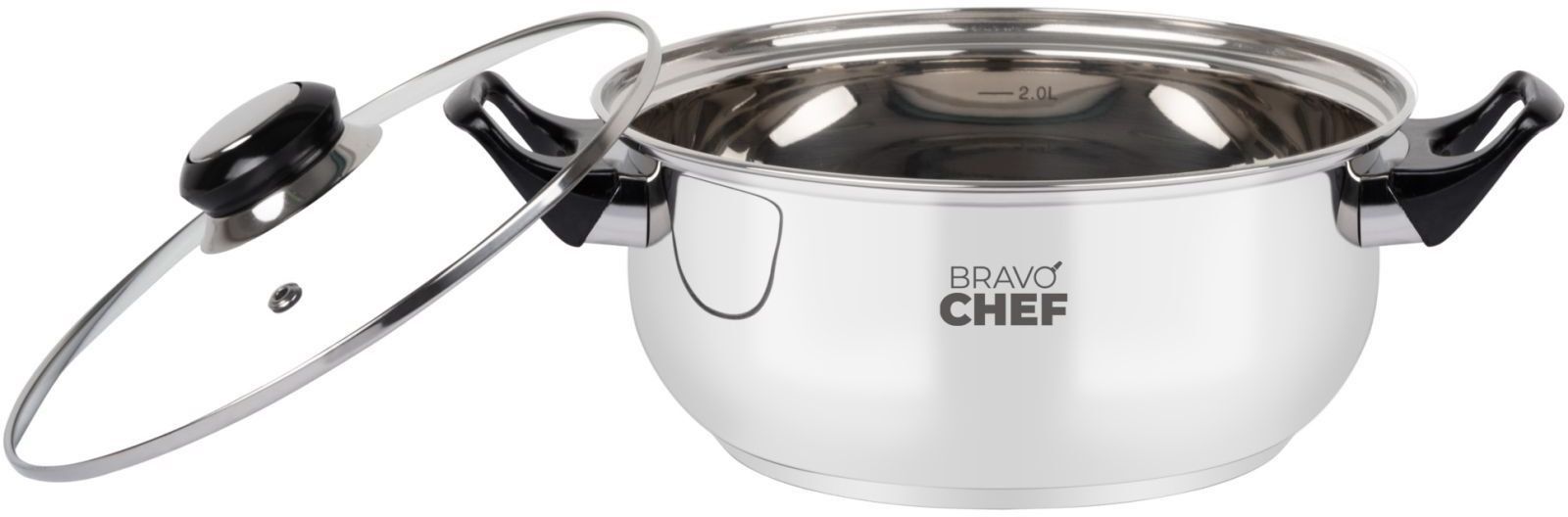 Кастрюля Bravo Chef 4.5 л Bakelite (BC-2002-24) фото3