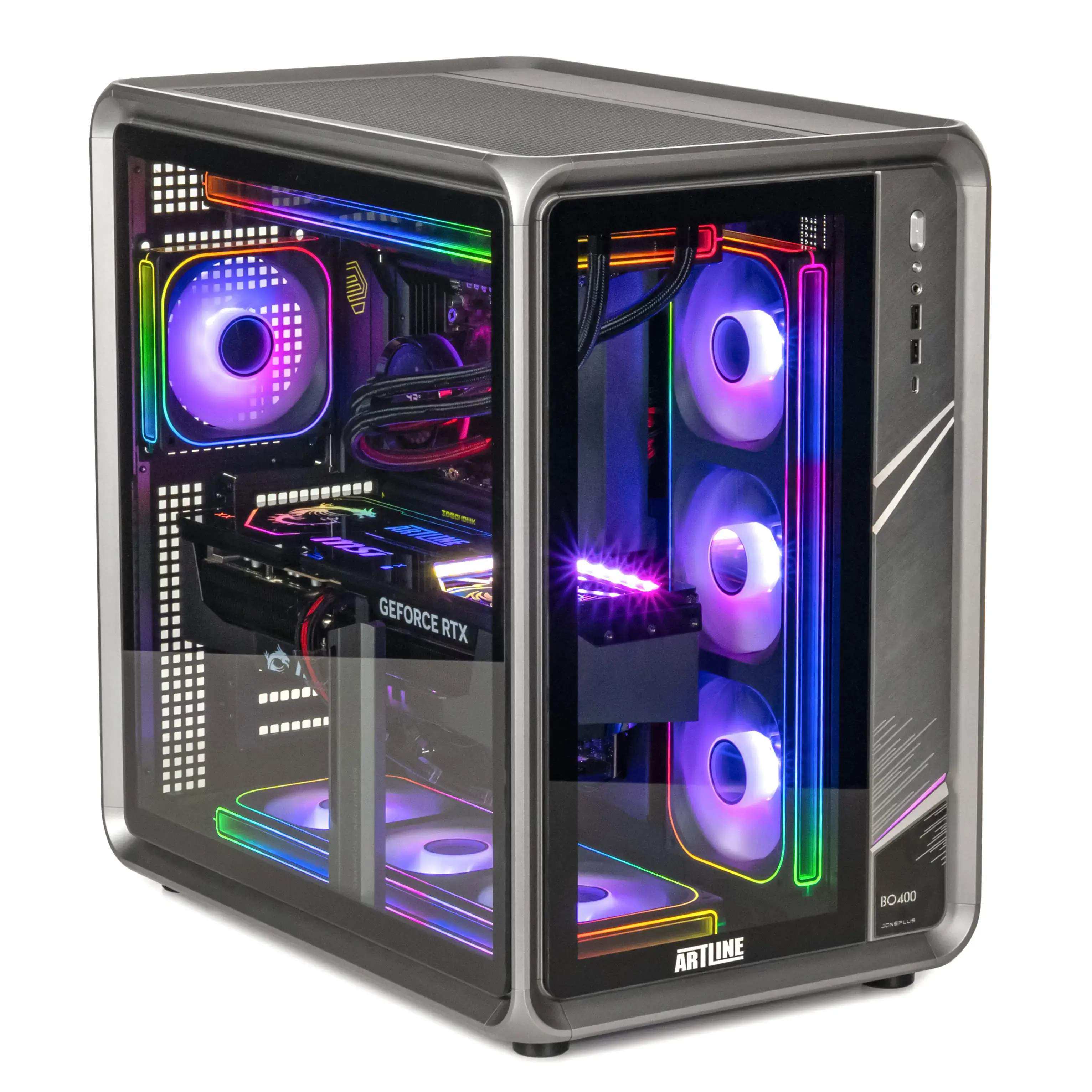 Cистемний блок ARTLINE Gaming BO400 Windows 11 Home (BO400v05Win) фото7