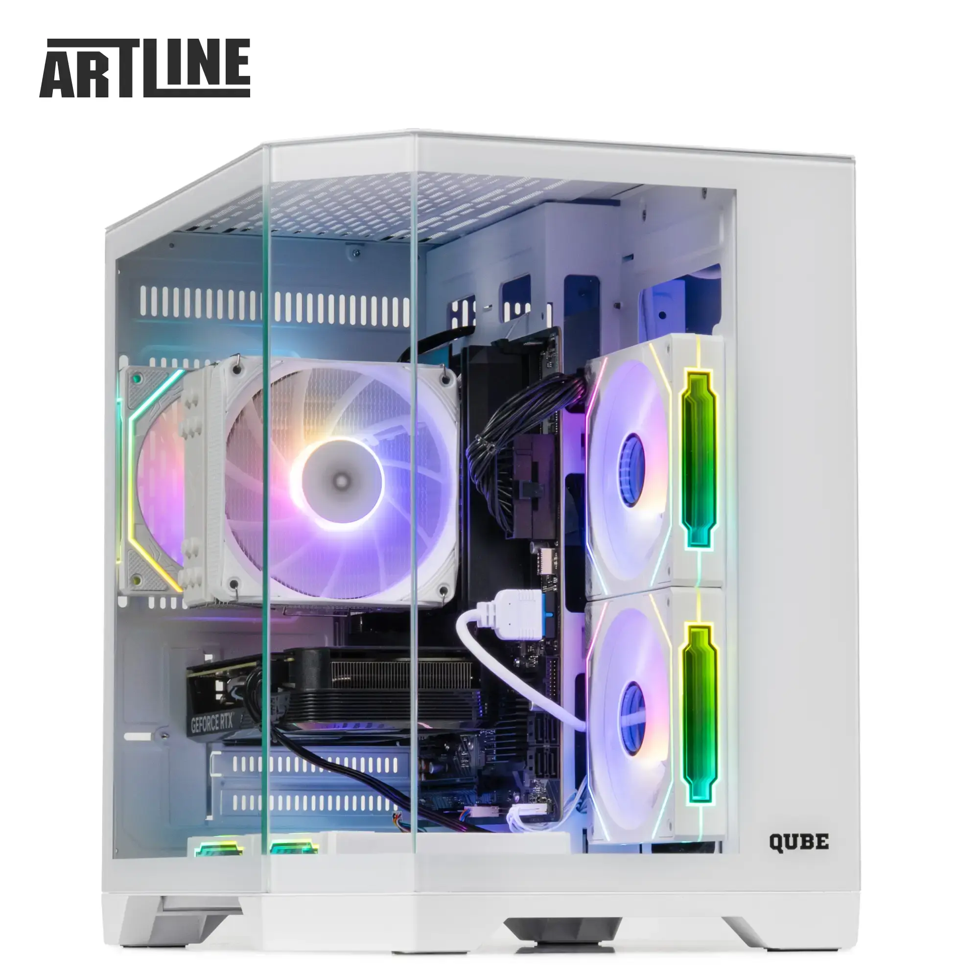 Cистемний блок ARTLINE Gaming X83WHITE (X83WHITEv55) фото11