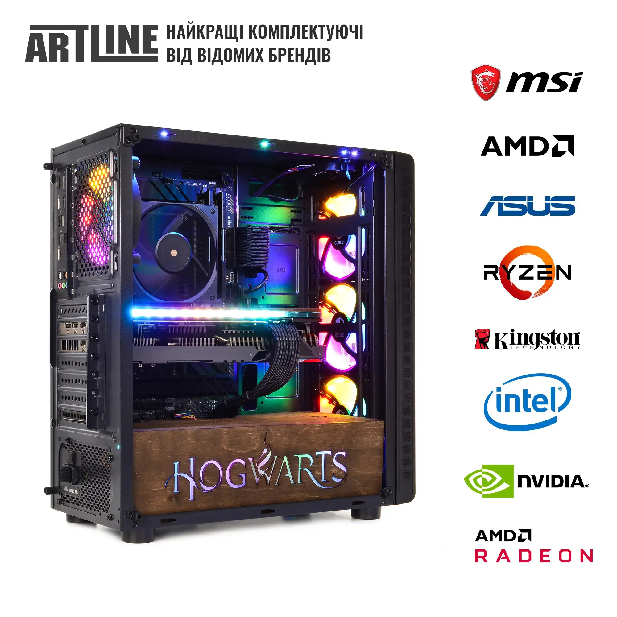 Cистемний блок ARTLINE Gaming HGWRTS Windows 11 Home (HGWRTSv106Win) фото