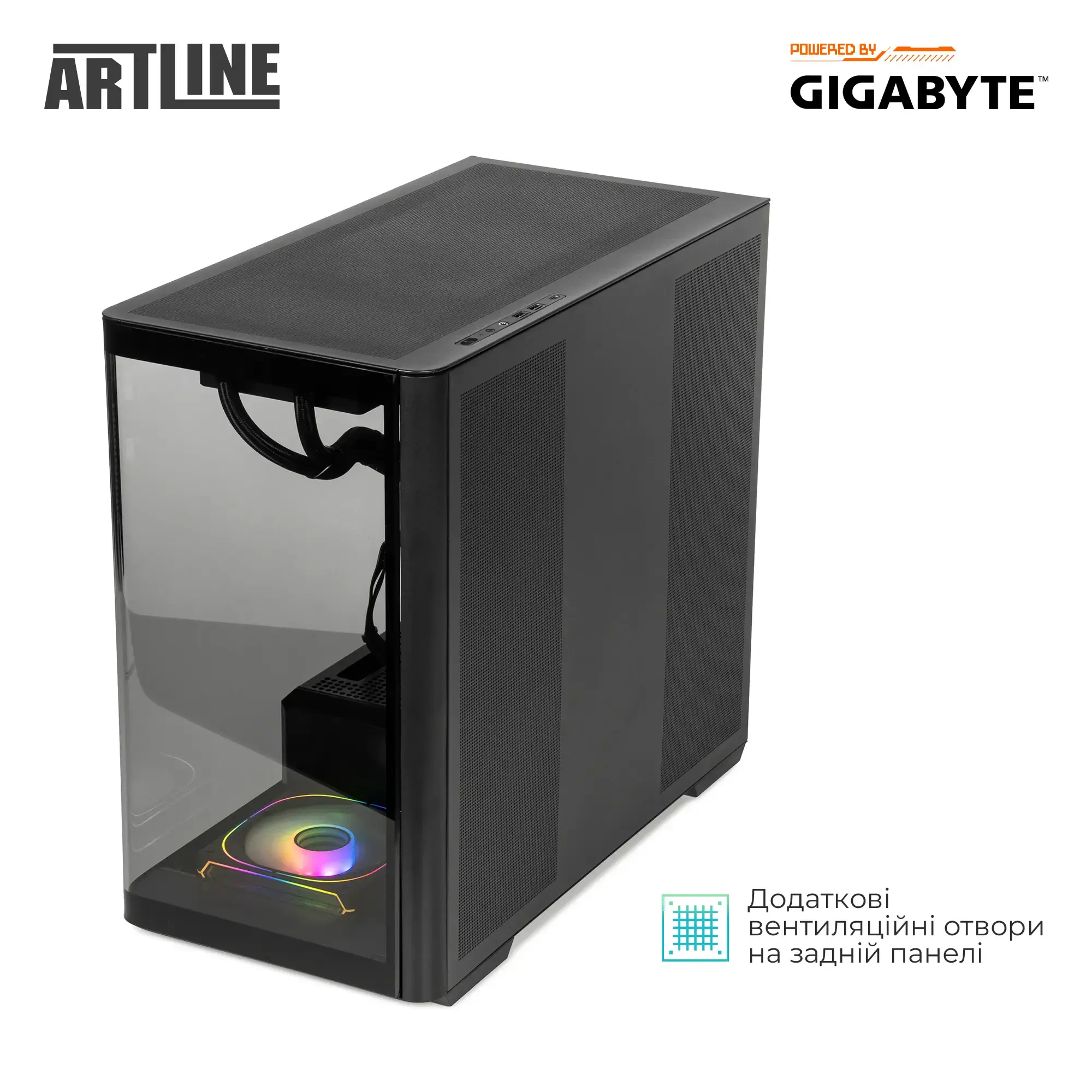 Cистемный блок ARTLINE Gaming TANK Windows 11 Home (TANKv65Win) фото7