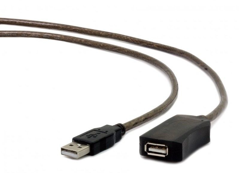 Кабель USB 2.0 AM/AF 5.0 m active Cablexpert (UAE-01-5M) фото3