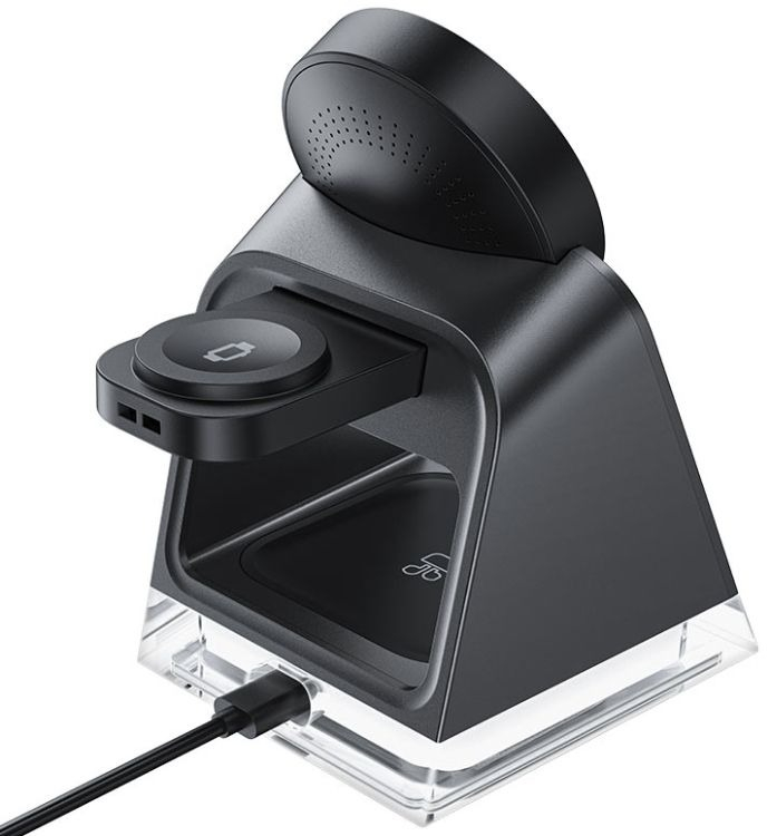 Бездротовий зарядний пристрій Acefast Wireless QI 3in1 15W E17 (6974316282815) фото3