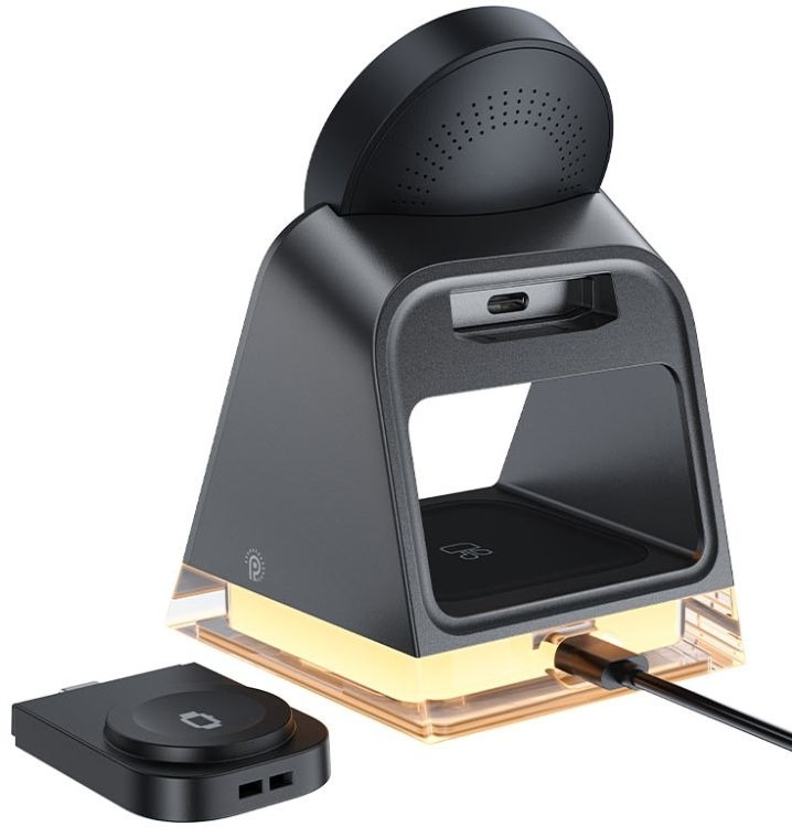 Бездротовий зарядний пристрій Acefast Wireless QI 3in1 15W E17 (6974316282815) фото2