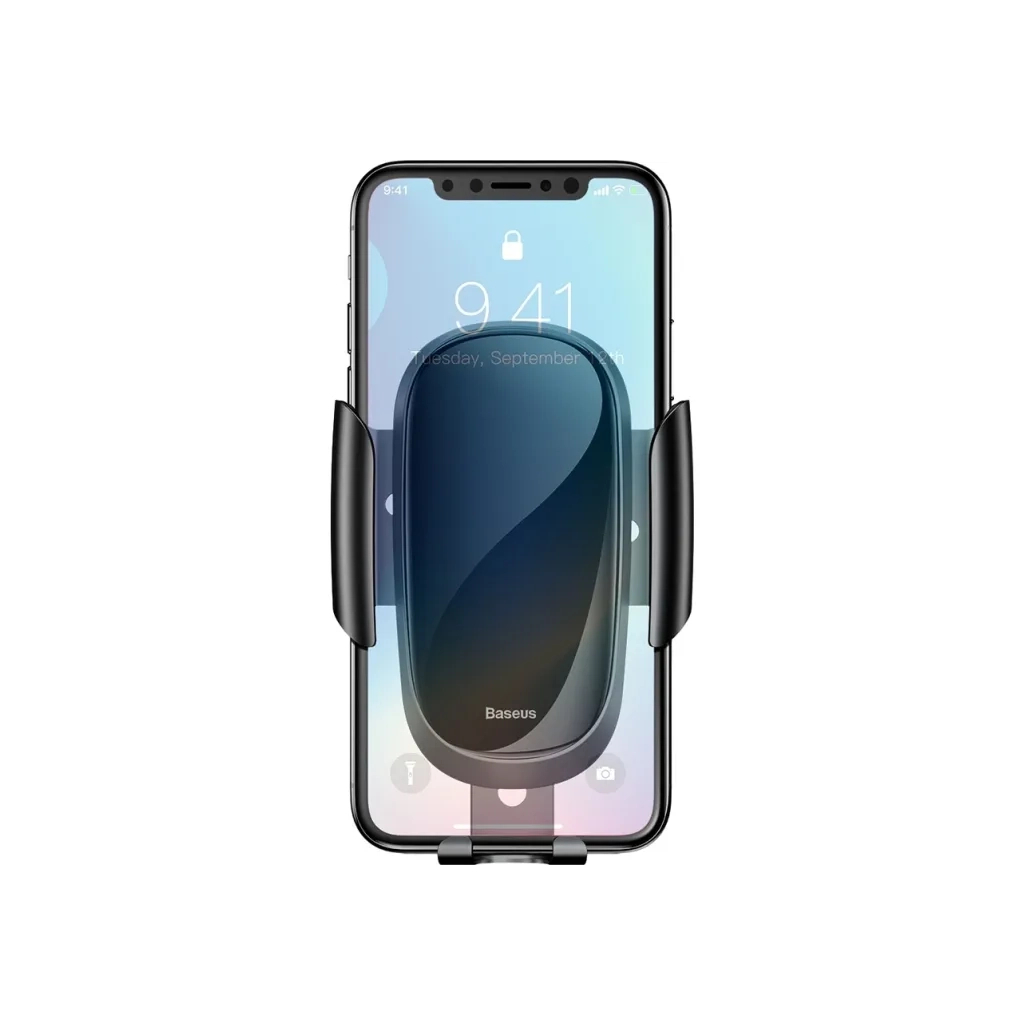 Автодержатель Baseus Future Gravity Car Mount Black (SUYL-WL01) фото5