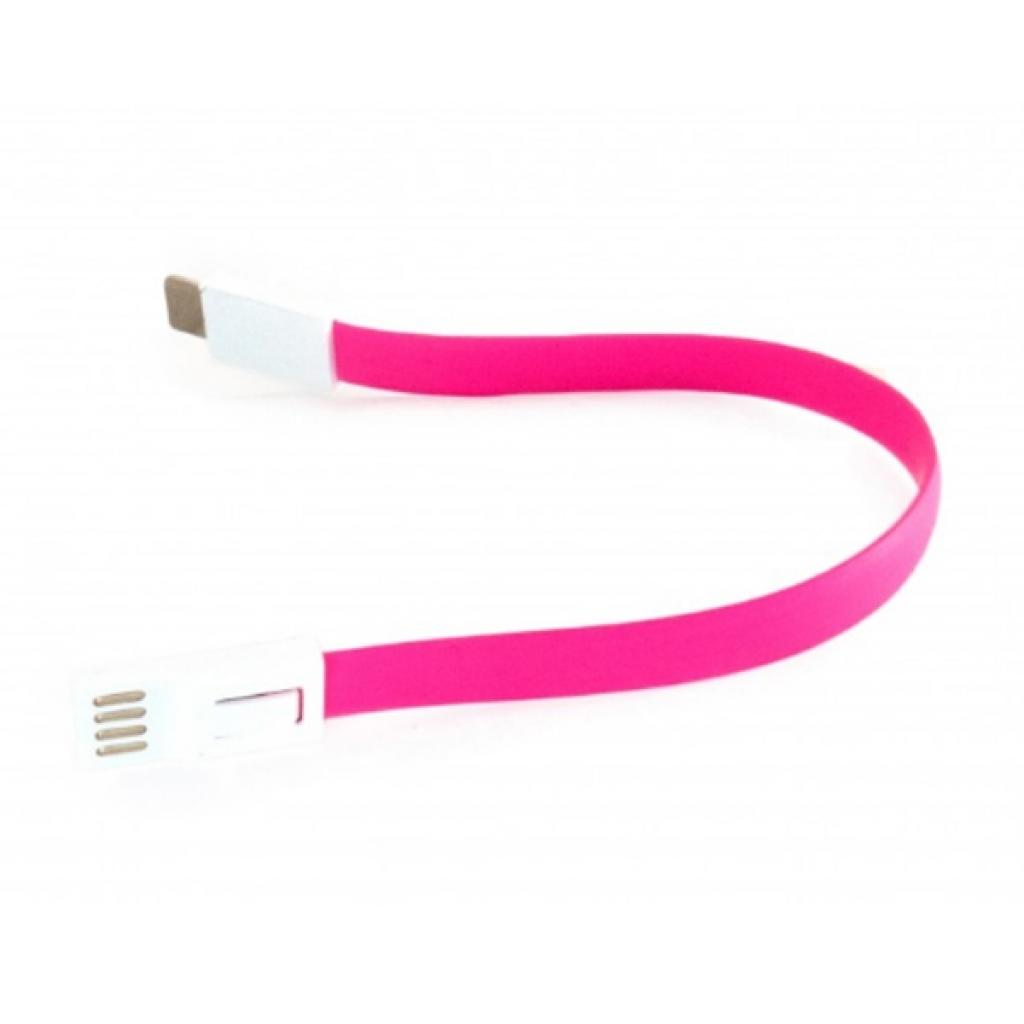 Кабель USB 2.0 AM to USB-C 0.18m pink Extradigital (KBU1788) фото3