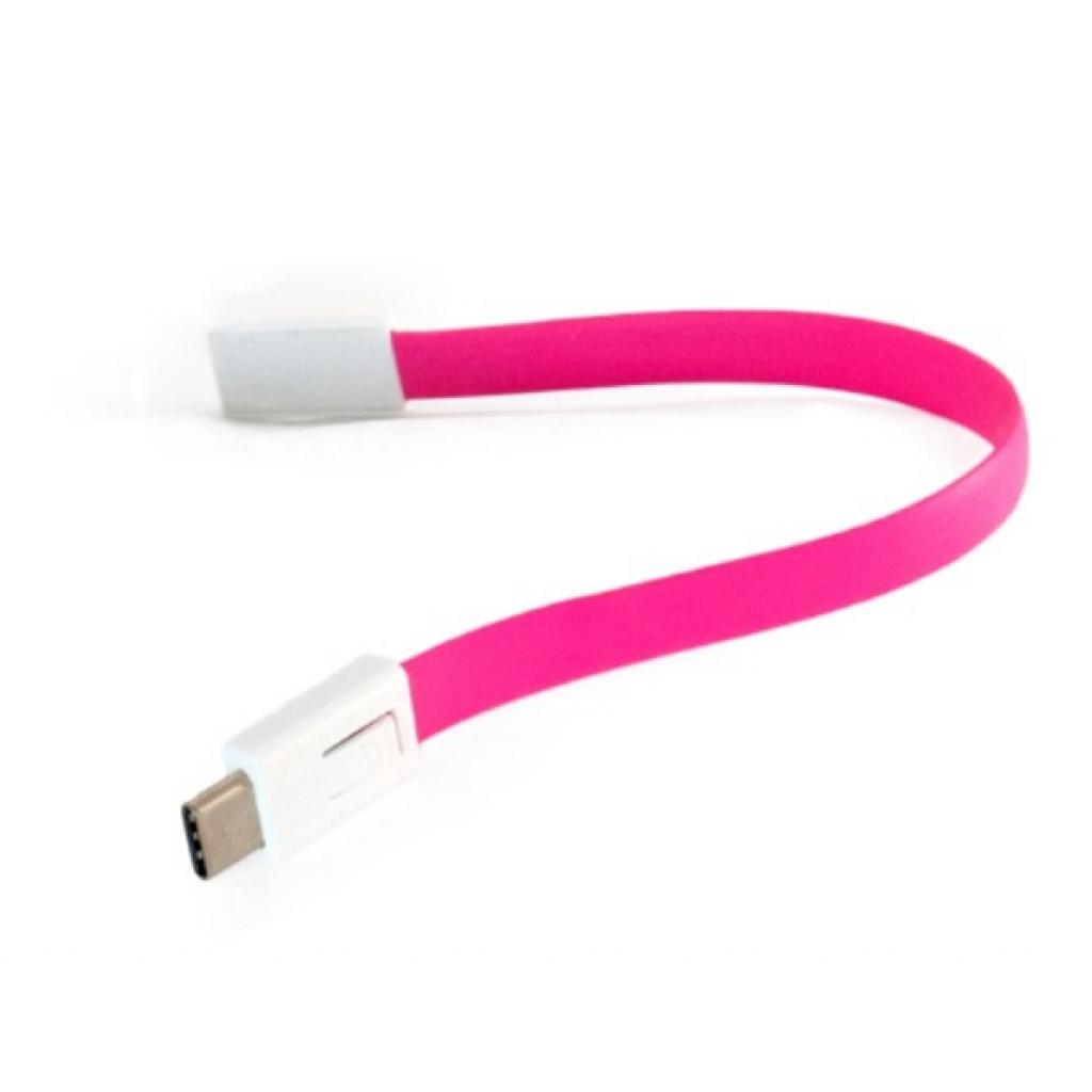 Кабель USB 2.0 AM to USB-C 0.18m pink Extradigital (KBU1788) фото4
