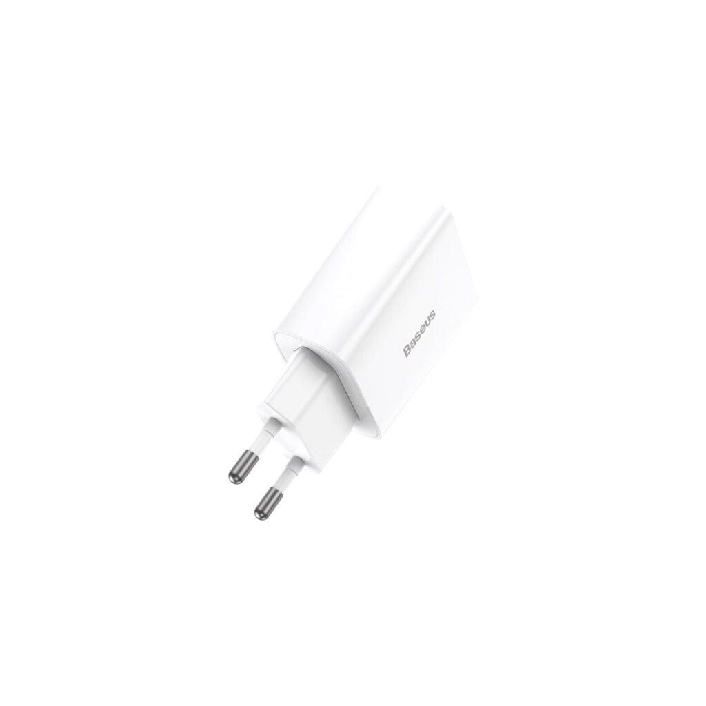 Зарядний пристрій Baseus Speed Mini Quick Charger White (CCFS-SN02) фото2