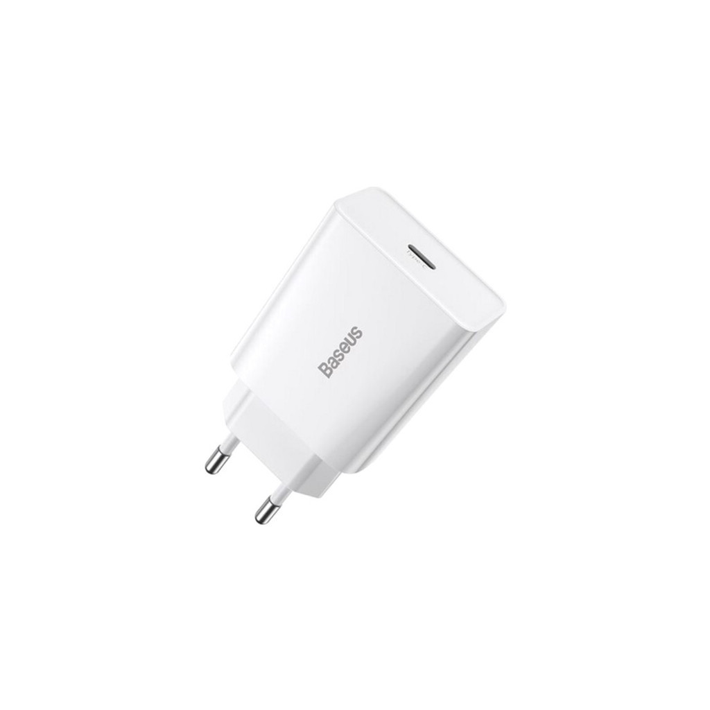Зарядний пристрій Baseus Speed Mini Quick Charger White (CCFS-SN02) фото3