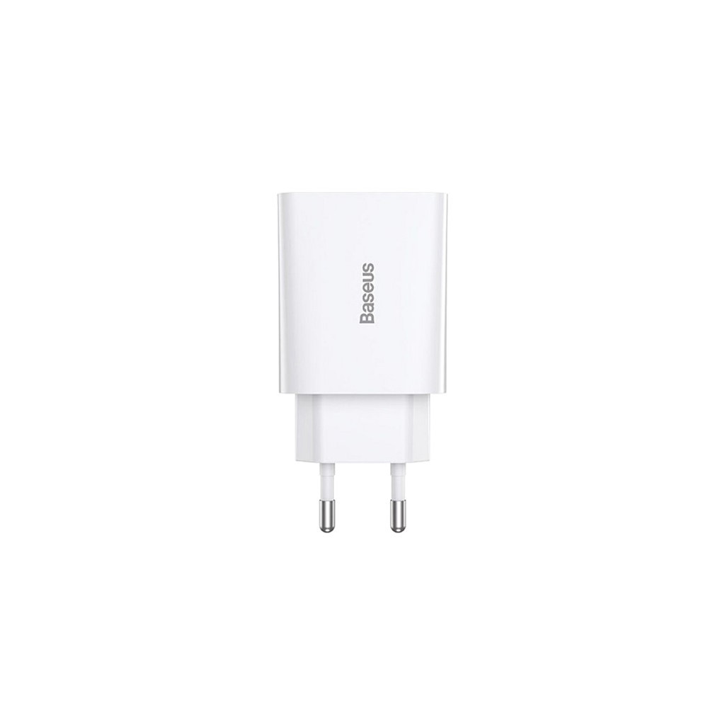 Зарядний пристрій Baseus Speed Mini Quick Charger White (CCFS-SN02) фото4