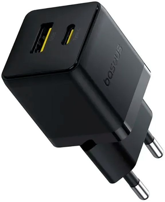 Зарядний пристрій Baseus Palm Fast Charger C+U 20W black (P10111608113-00) фото2