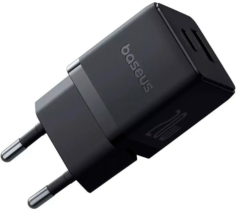 Зарядний пристрій Baseus Palm Fast Charger C+U 20W black (P10111608113-00) фото4