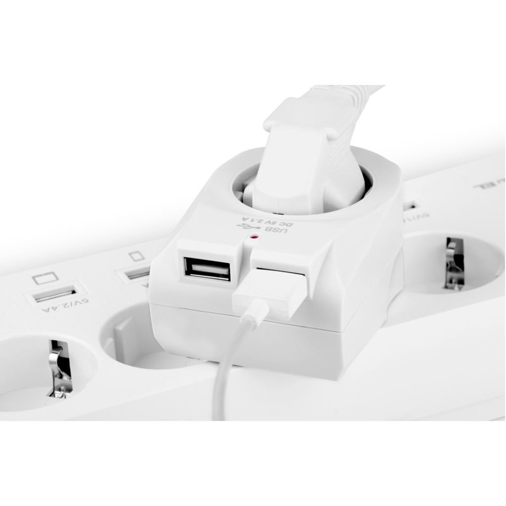 Зарядний пристрій REAL-EL 2*USB 10W (CS-25) фото7