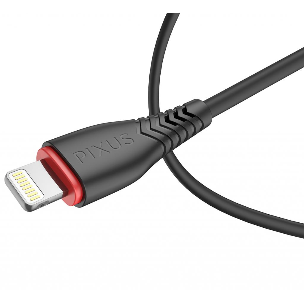 Кабель USB 2.0 AM to Lightning 1.0m Start Pixus (4897058531350) фото3