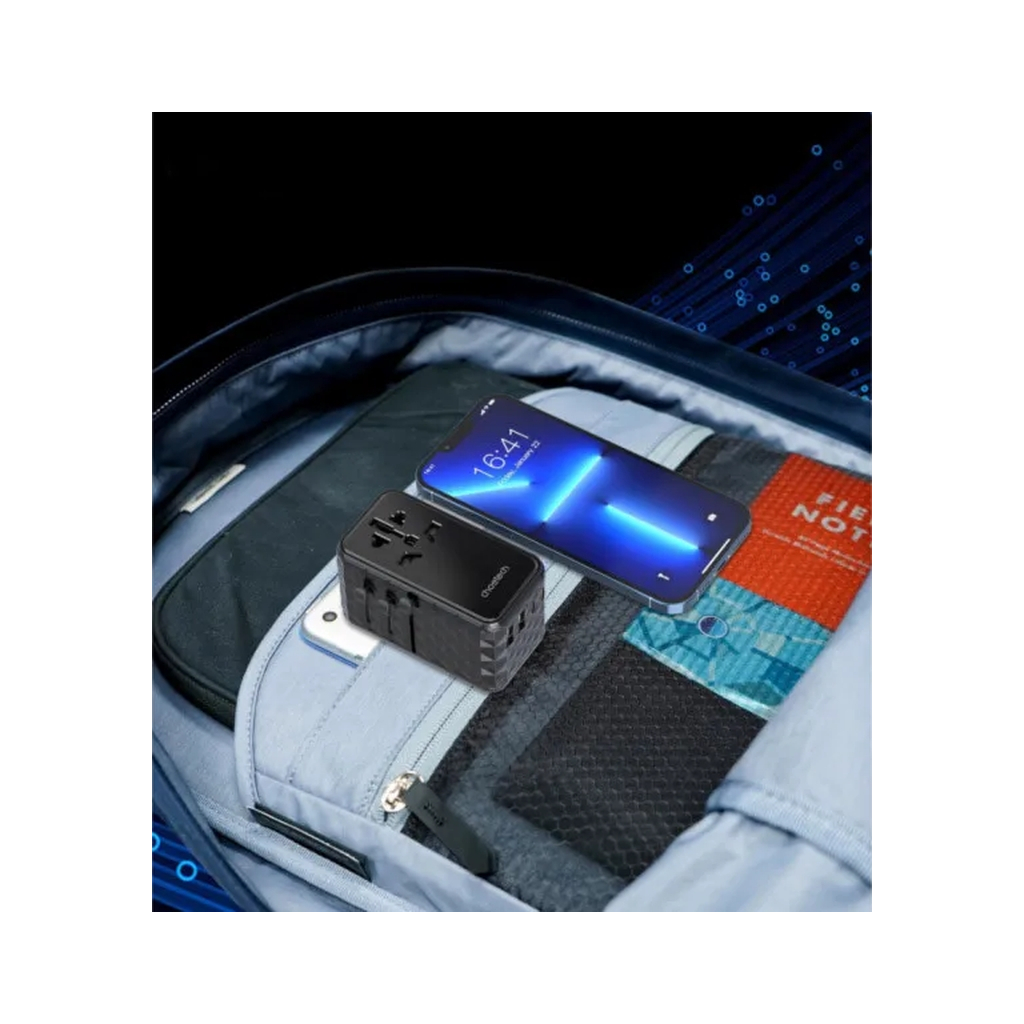 Зарядное устройство Choetech 4xUSB 100W PD (2хUSB-C+2хUSB-A) сharger diamond model black (PD6028-BK) фото6