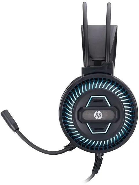 Наушники HP DHE-8001U LED USB Black (DHE-8001U) фото4