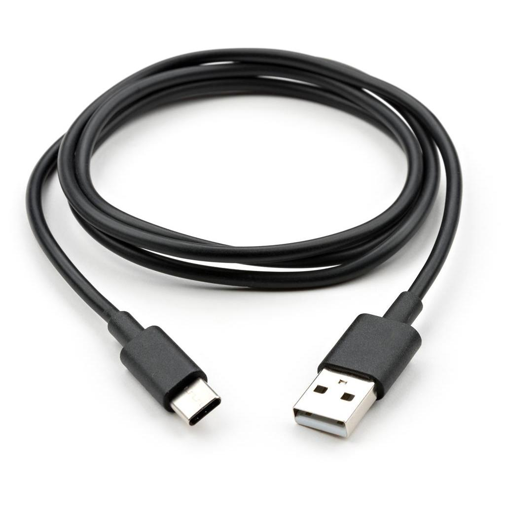 Кабель USB 2.0 AM to USB-C 1.0m PVC black Vinga (VCPDCTC1BK) фото