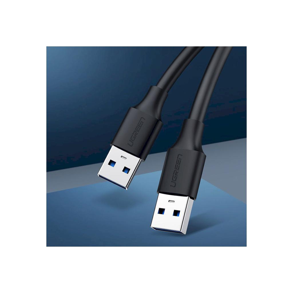 Кабель USB 2.0 AM/AM 0.5m US102 black Ugreen (10308) фото10