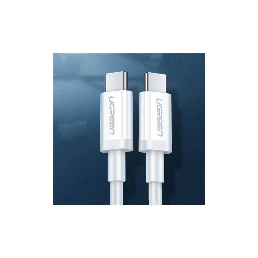 Кабель USB-C to USB-C 2.0m 18W US264 White Ugreen (60520) фото3