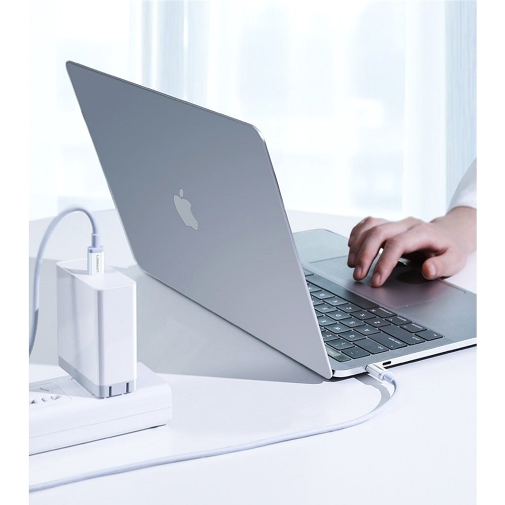 Кабель USB-C to USB-C 2.0m 18W US264 White Ugreen (60520) фото4