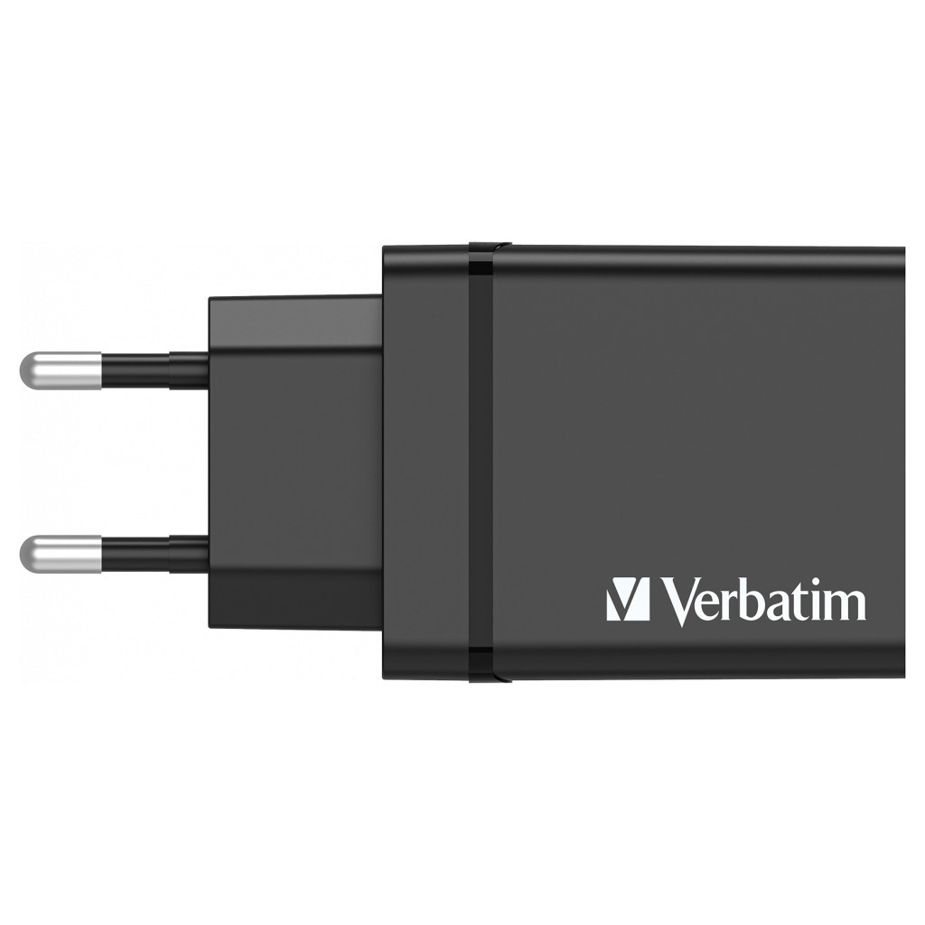 Зарядний пристрій Verbatim USB 30W PD3.0 4-ports black (49700) фото5