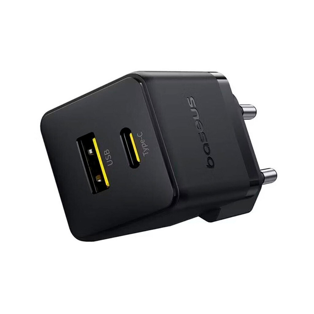 Зарядний пристрій Baseus Palm Fast Charger C+U 30W cluster black (P1011160A113-00) фото4